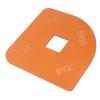 Rounded Corner Locator R15 R30 R60 R200 Radius Template Jig for Cabinet Closet Cutting Woodworking