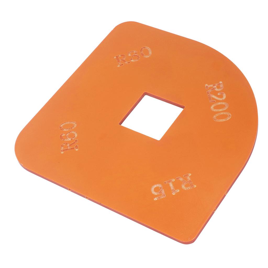 Rounded Corner Locator R15 R30 R60 R200 Radius Template Jig for Cabinet Closet Cutting Woodworking