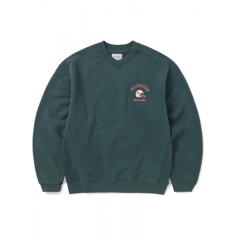Thisisneverthat Wide Rugby Crewneck Indigo S