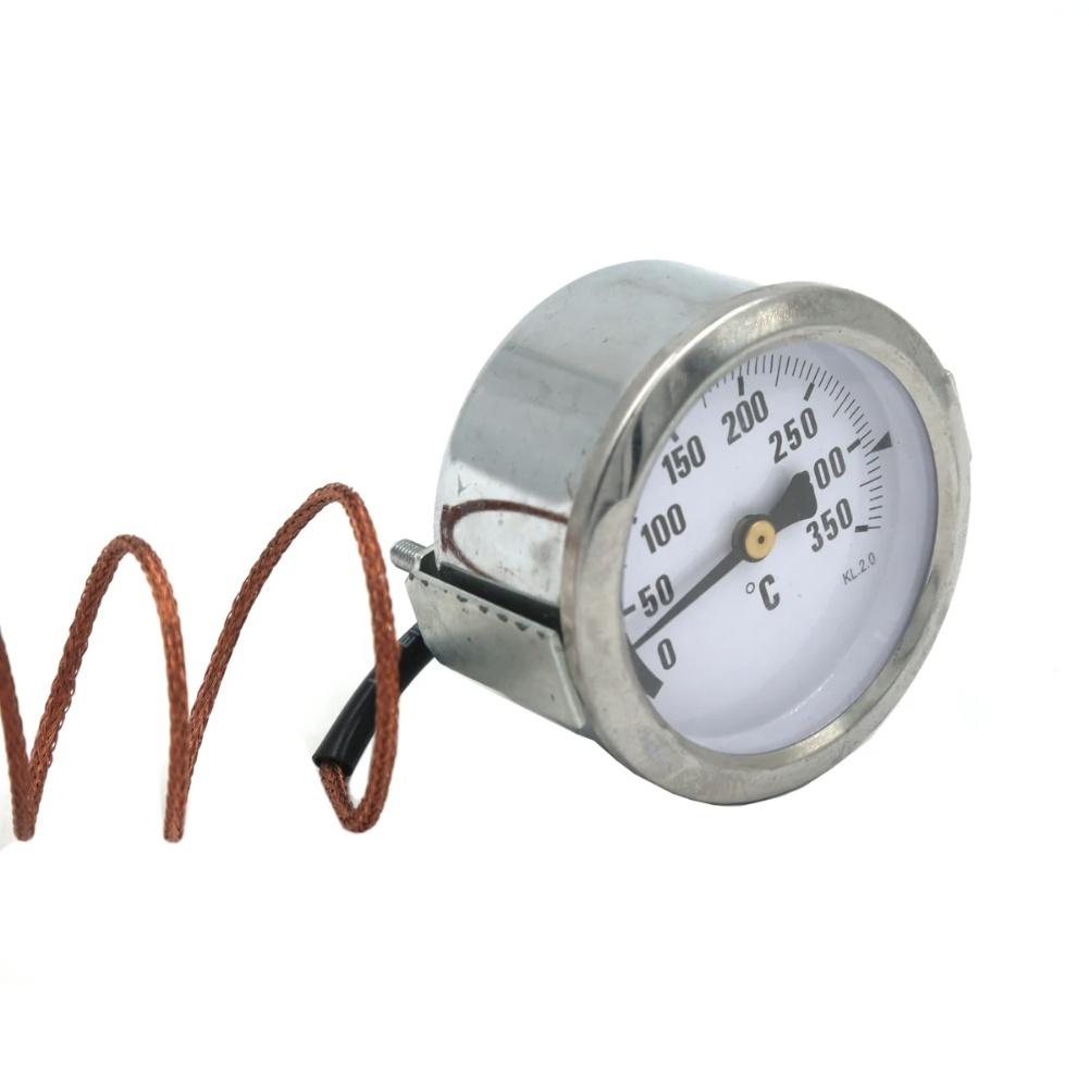 0℃-350℃ Capillary Thermometer 0℃ -350℃ Capillary Thermometer Oven Thermometer Pressure Thermometer Fireplace Parts
