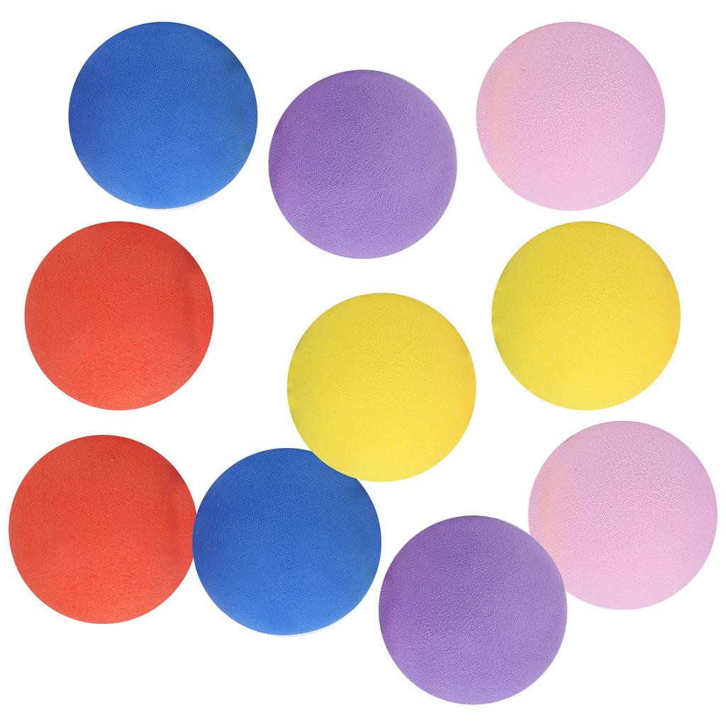 EVA Children Golf Lightweight Kid Toy Ball Foam Ball 60mm Yellow Blue Orange Purple Pink