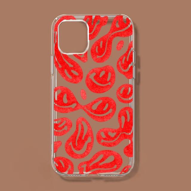 

Милый забавный триповый смайлик чехол для телефона Iphone 11 12 Pro Xs Max 8 7 6 6s Plus X 5S Se 2020 Xr чехол For iphone 7 or 8