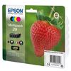 Cartouche d'encre Epson Claria Home 29 Multipack - Série Fraise - Cyan, Magenta, Jaune, Noir
