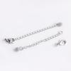 18K Gold-Plated Dolphin Shell Tail Extension Chain for DIY Bracelets/Necklaces with Lobster Clasp – High Color Retention, Fashionable Light Luxury