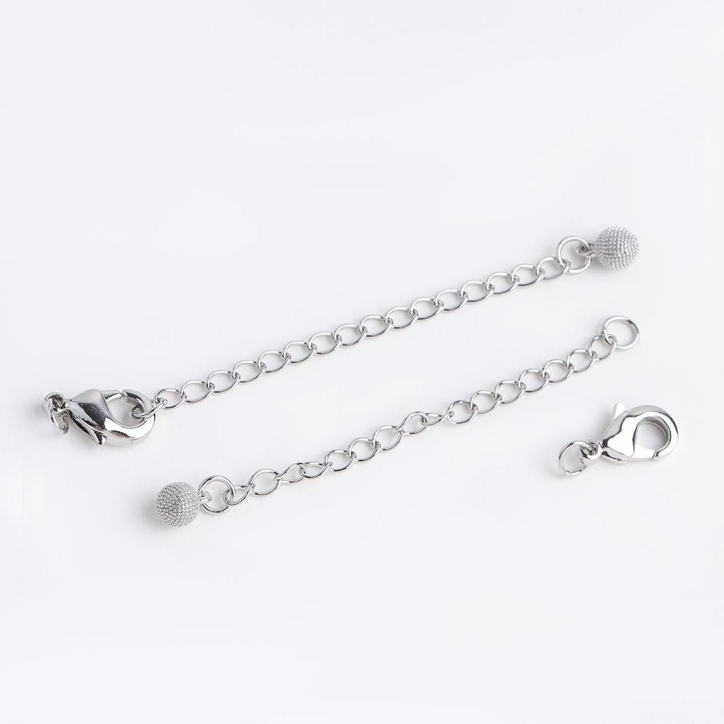 18K Gold-Plated Dolphin Shell Tail Extension Chain for DIY Bracelets/Necklaces with Lobster Clasp – High Color Retention, Fashionable Light Luxury