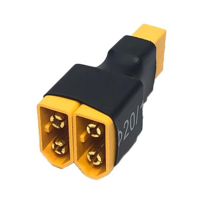 Plastic XT60 Male To XT60 Female DIY Accessories Parallel Adapter RC Parts Adapter Converter Replacement for Lithium Battery ESC