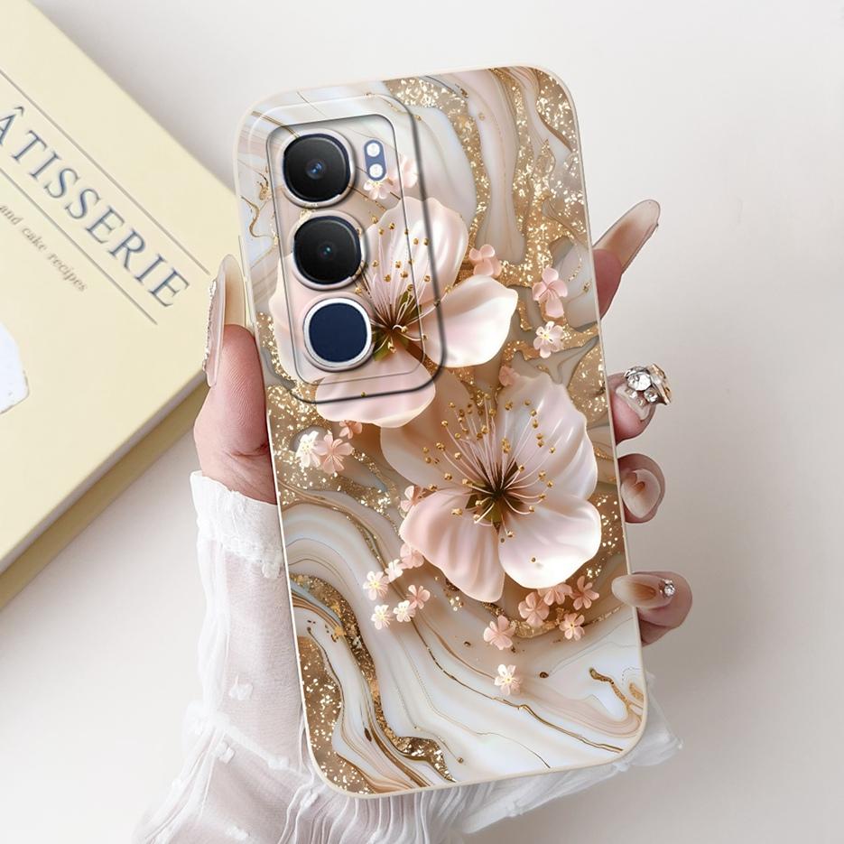 For Vivo Y19s Case V2419 New Unique Candy Painted Cover 6.68'' Shockproof Phone Case For Vivo Y19s Y 19 s VivoY19s 4G Soft Shell
