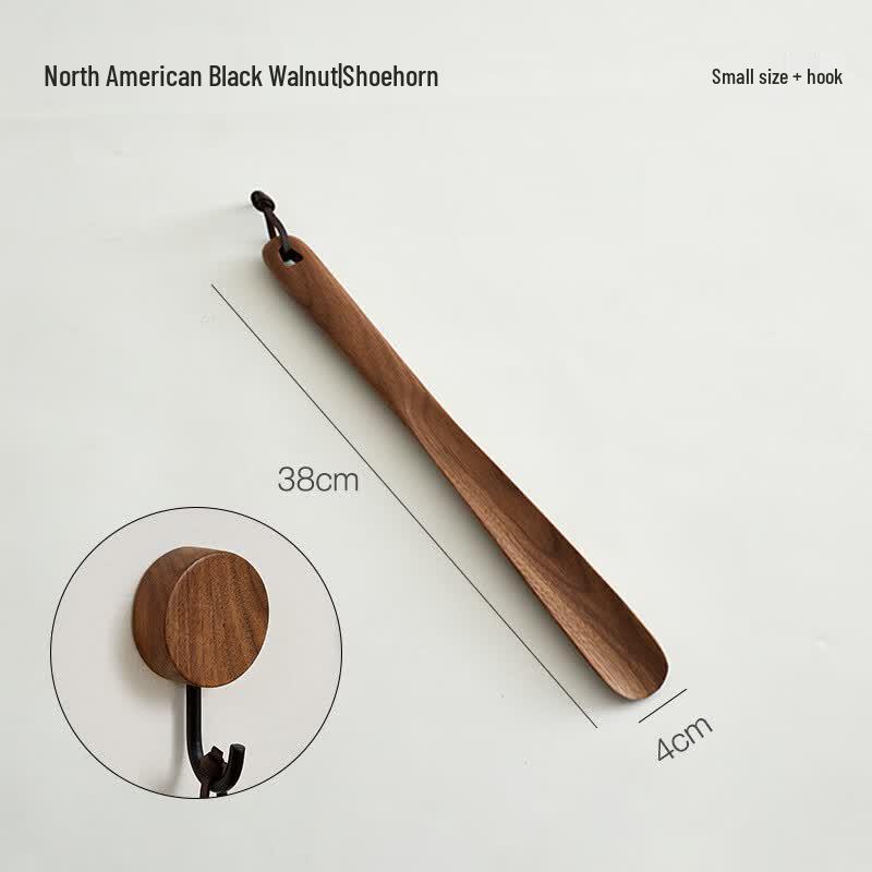 Shixun Long-handled Solid Wood Shoehorn