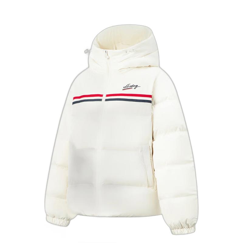 Li-Ning Women s Hooded Short Down Jacket AYMV234 XXL