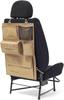 GORDON MILLER Car Cordura Seatback Pocket, Coyote Beige, 1646559