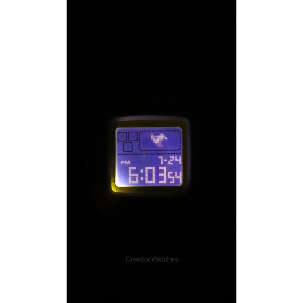 Casio Baby-G Plus Digital 30th Anniversary White Resin Strap Quartz BGD-10K-7 100M Women's Watch With Special Holder