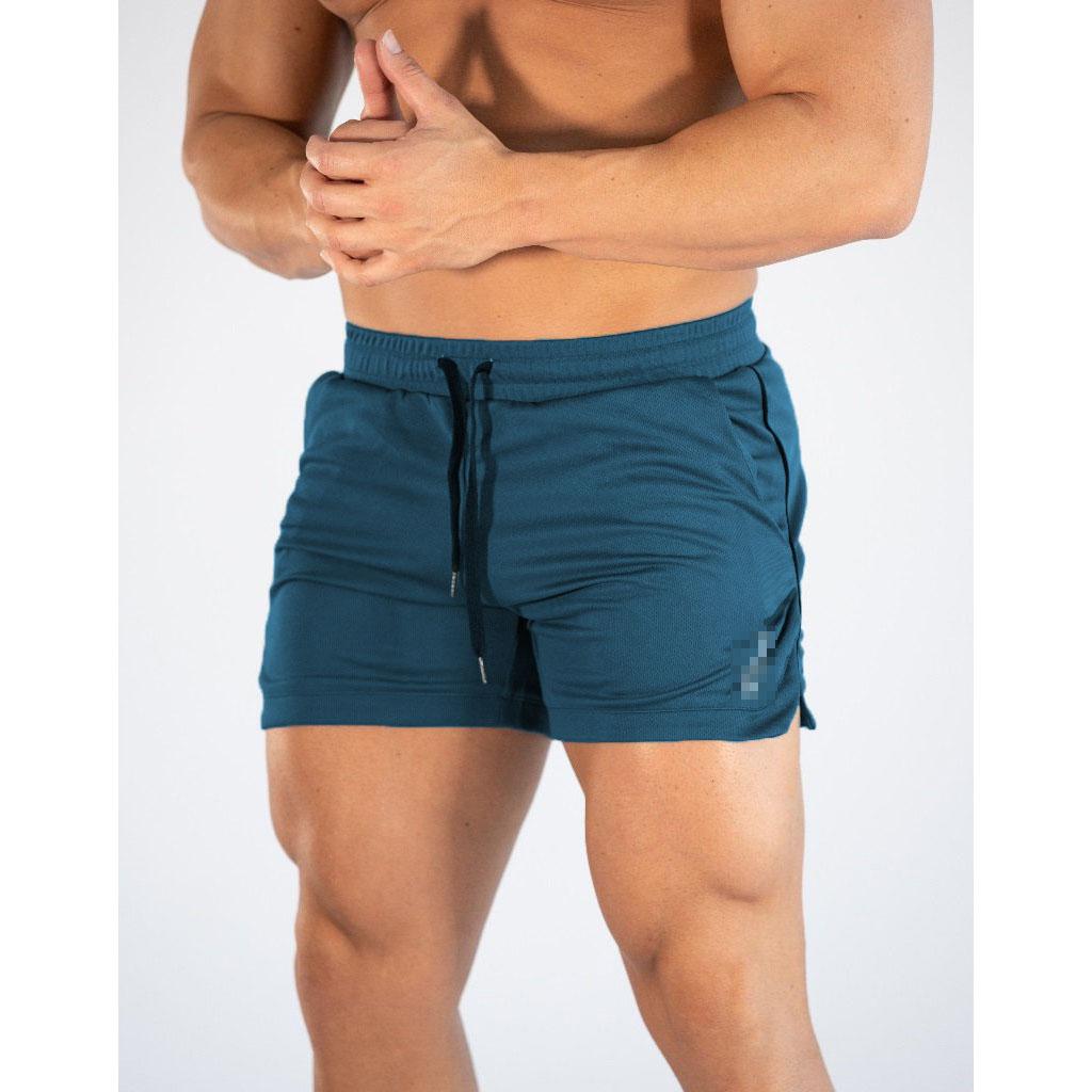 High Quality New Spring Summer Men Fashion Fitness Training Outdoor Running Shorts Men's Mesh Beach Sports Shorts