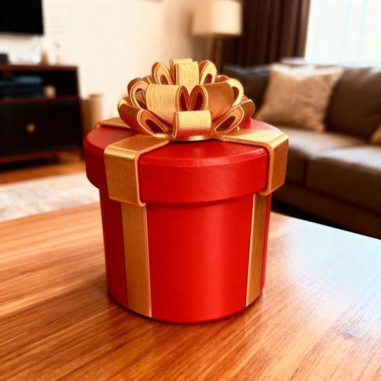 Cutie Cadou Enervantă cu Șuruburi Încuibate Glumă Cutie Încuibată pentru Cadou în Bani Ambalaj Reutilizabil Imprimat 3D Cutie Gag pentru Cadouri de Zi de Naștere Crăciun Petrecere Elefant Alb