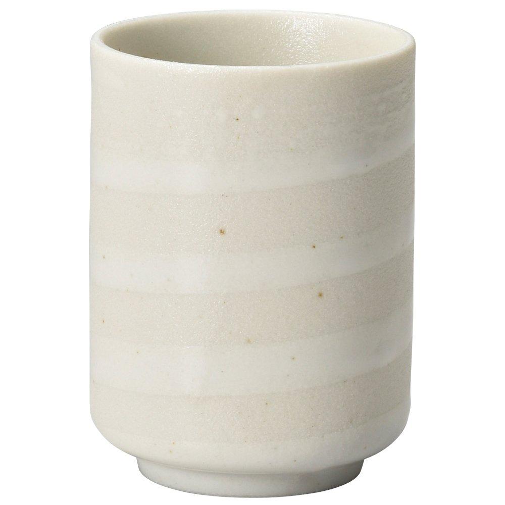 Yamashita Craft White Spiral 15023150 Teacup, White, 6.1×8.5cm (180cc), Teacup, белый