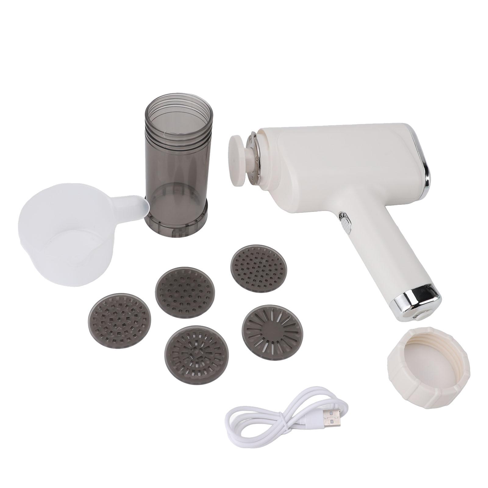 

Ручная электрическая машина для приготовления пасты USB автоматическая портативная электрическая машина для приготовления пасты и лапши рамен L белый