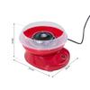 Cotton Candy Machine for Home Cotton Candy Machine with Sticks and Measuring Spoon Height 18 Cm 550W for Children's Party, Birthday, Party Red