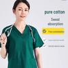 Medical Staff Cotton Scrub Suit for Doctors, Dental Clinics, and Pet Hospitals