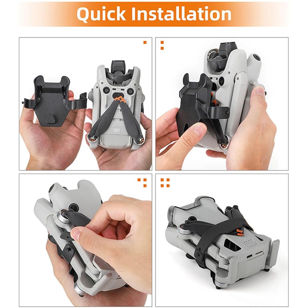 DJI Mini 4 Pro Propeller Guard Holder Strap Protector Stabilizer Propeller Fixing Device DJI Mini 4 Pro Drone Blade Protector Accessory