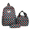 Schoolbag wholesale backpack women's new Korean version of fashion checkerboard college student backpack casual versatile junior high school student 