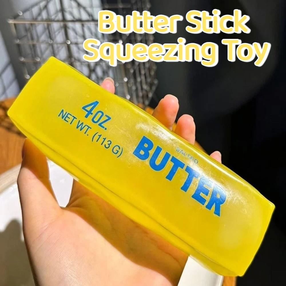 Plasticity Sensory Stress Stick Non Rebound Fidget Toy Butter Stick Squishy Toy Home Decoration