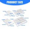Acrylic Spice Organizers Step Tray Adjustable for Drawer Storage with Simple Setups