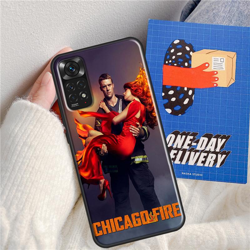 Chicago Fire TV Show Case For Xiaomi Redmi Note 8 9 10 11 12 Pro 8T 9S 10S 11S 12S Redmi 10C 12C 9C 10A Coque
