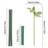 Green Artificial Flower Sighting Rod Vase Decor Stem Iron Wire Plant Wall For DIY Mother's Day Craft Supplies Rose Stick Pole