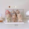 Rotating Labubu Plush Figurine Display Box and Stand