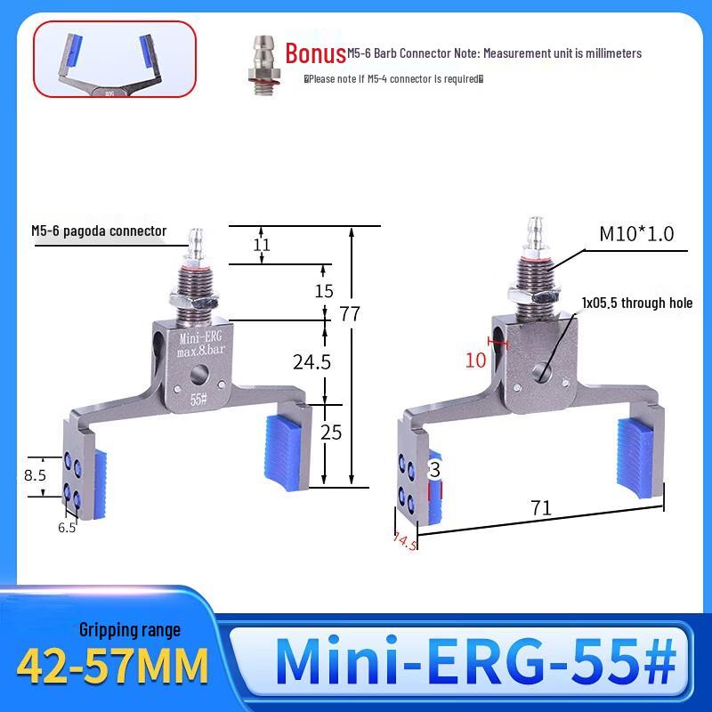 Pinza Pneumatica Robotica Mini