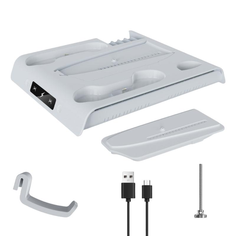 

Rapid Cooling Station with Colorful Lighting Effects Multifunctional Cooling Dock ABS Cooling Station for P5 P5 slim 1