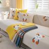 Corn Velvet Sofa Cover New Sofa Cushion for All Seasons Backrest Cover Cloth Sofa Seat Cushion Cloth Cushion