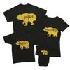 Bärenfamilie Passende Lustige T-Shirts Herren Damen T-Shirts Tops