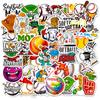 50 Baseball Softball Nordic Style Independent Personality DIY Decorative Stickers Waterproof Gum Stickers