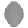 Linen Placemats with Embroidery Overlocking Dining Placemats Durable Anti-Slip Table Protector for Hotel Restaurant Kitchen