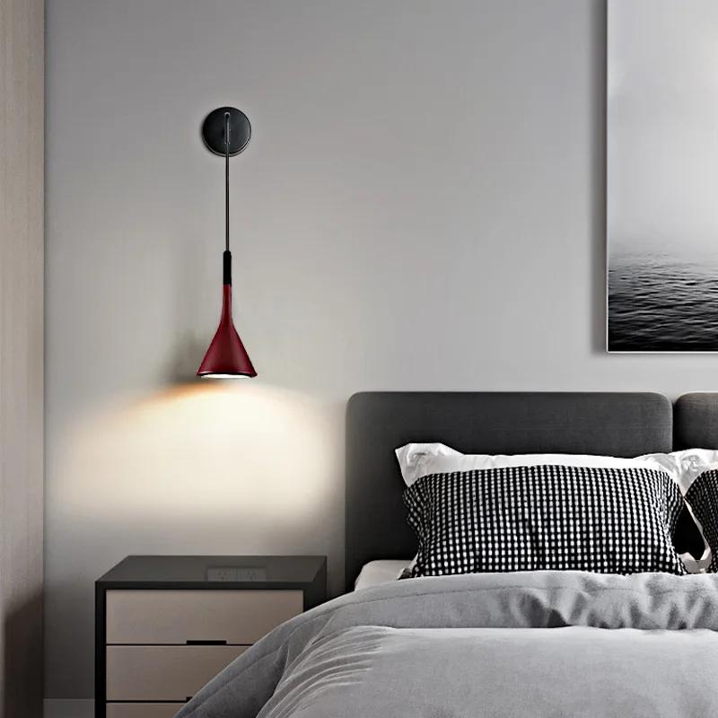 Bedhead Wall Lamp Nordic Living Room Background Wall Lights for Living Room Study Corridor Room Decoration Bedroom Lamp