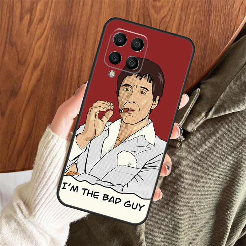 Scarface Tony Montana Case For Samsung Galaxy M06 M16 M36 M56 M33 M15 M55 M31 M13 M12 M14 M53 M32 M52 M35 M34 M54