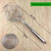 Stainless Steel Frying Basket Skimmer, 18cm