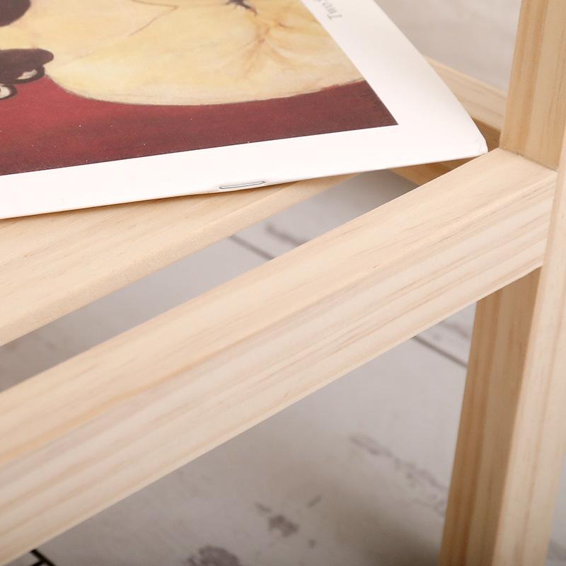 Small Square Table Small Coffee Table Side Cabinet Sofa Side Table Side Table Solid Wood Corner Table Living Room Square Mini