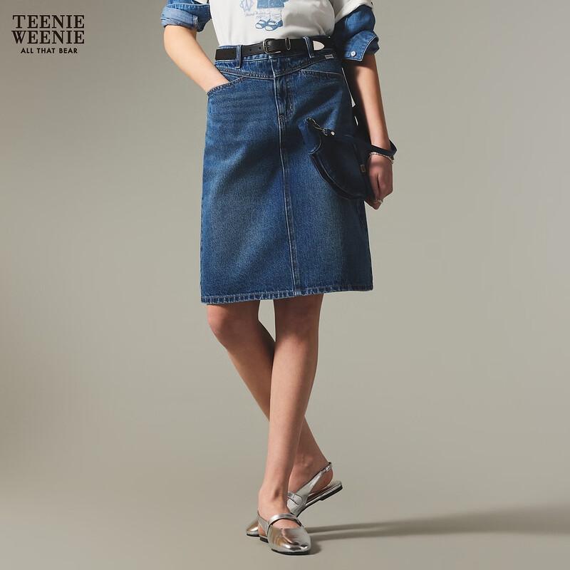 Teenie Weenie Women's Bear Letter A-line Skirt