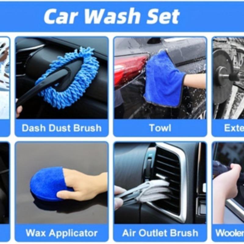 High-quality Professional Car Wash Detail Kit, Car Wash Detail Brush Kit, Car Wash Detail Drill Brush Kit, 1pc Detail Brush, Car Wash Kit