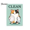 Cartoon Fridge Magnet Clean Dirty Dishwasher Magnet, Acrylic Animal Sign, Status Reminder Double-Sided & for Kitchen Decoration Sign