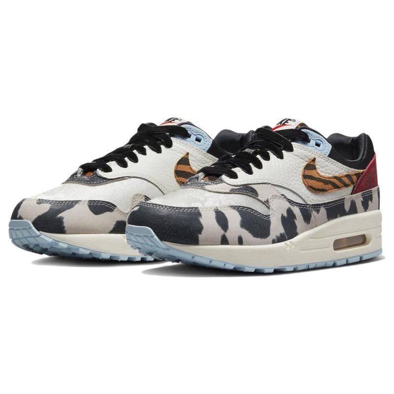 Nike Air Max 1 '87 'Great Indoors Tiger Swoosh Cow Print' Women's Sneakers Casual Shoes FD0827-133