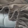 Soy Cotton Bedding Thick Quilted Mattress Cover Elastic Fitted Mattress Protector Bed Linens Soft Pad for Bed Without Pillowcase