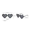 Gafas de Sol Divertidas de Dibujos Animados para Bebé con Forma de Corazón y Amor Verano Niños Niñas Protección Ocular UV400 Gafas de Sol para Exteriores en la Playa para Niños
