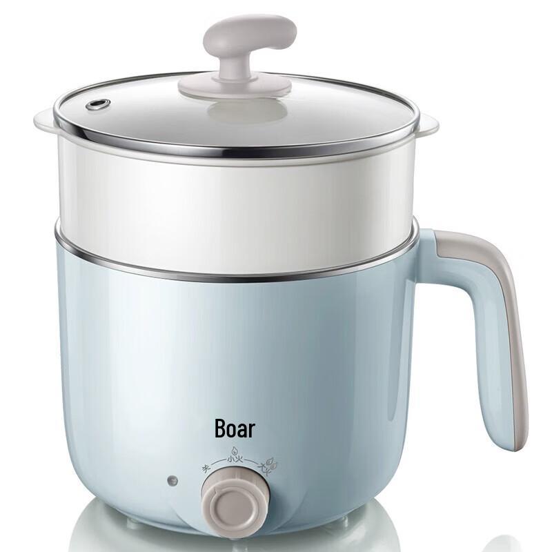Bear 1.2L Multifunction Electric Cooker with Steamer CN plug (adapter included)