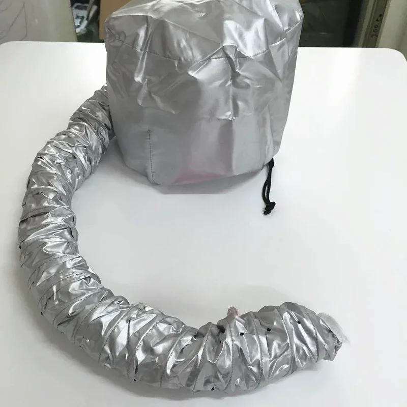 2PCSHair Bonnet Portable Dryer Cap Steamer Quick Dry Baked Oil Care Diffuser Drying Hairdressing Tools Hair Cap Shower Cap Women