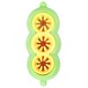 Bite-Resistant Pea Shaped Dog Snack Box Interactive Feeder Toy for Relieving Boredom And Teeth Grinding Puppy Toy