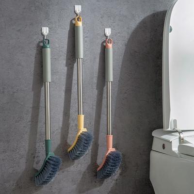 Toilet Brush Household Wall Mounted No Dead Angle Toilet Brush Bathroom Wall Mounted Long Handle Toilet Cleaner