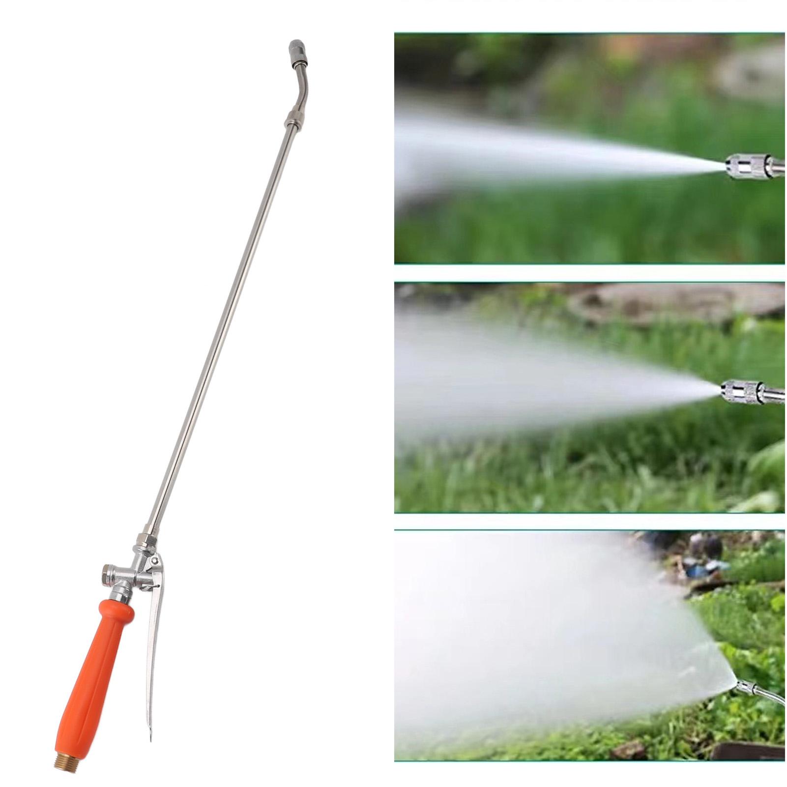 Sprayer Wand Sprayer Wand Stainless Steel Adjustable with Copper Nozzle Sprayer Rod for Watering Plants Cleaning Car