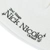 NICK&NICOLE BLINK LOGO LETTERING BEANIE_IVORY